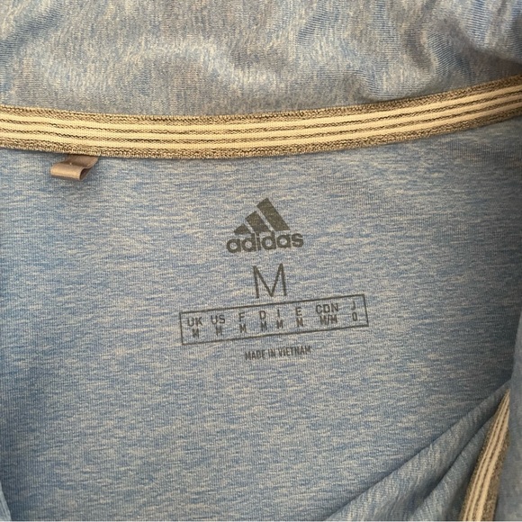 Adidas blue men’s pollo M - Picture 4 of 4